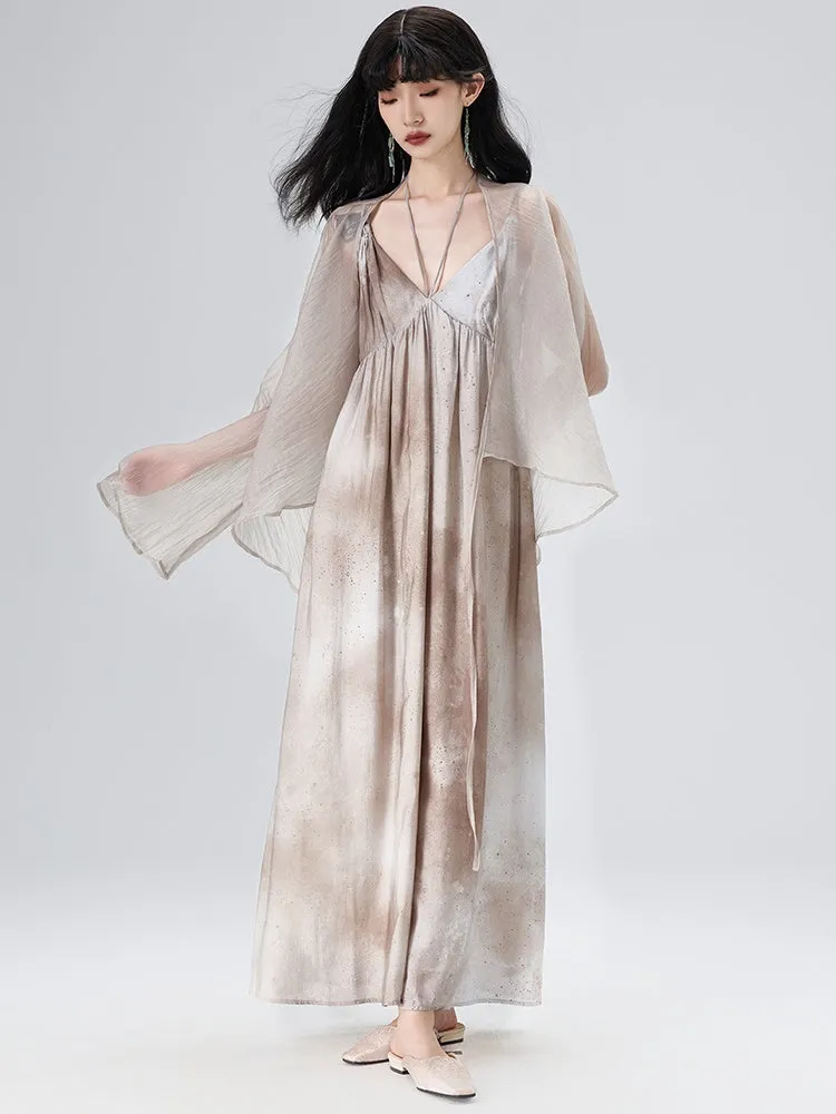 Sheer Gown Cardigan