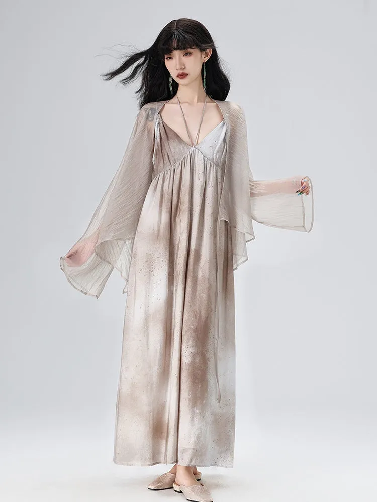 Sheer Gown Cardigan