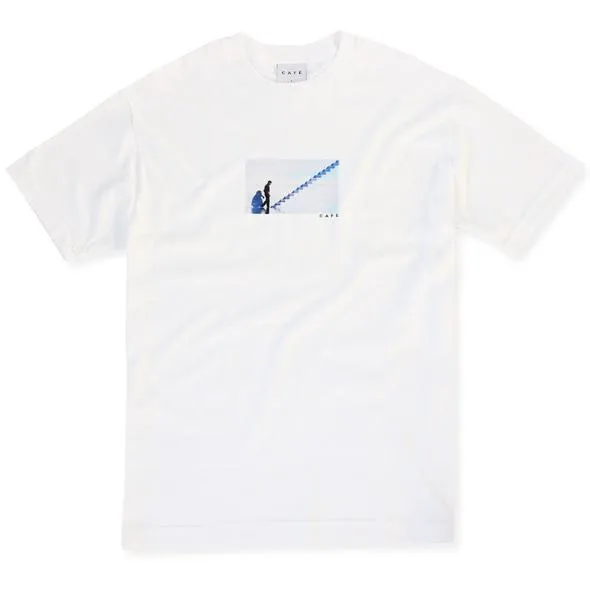 Skateboard Cafe Was Nothing Real T-Shirt - White