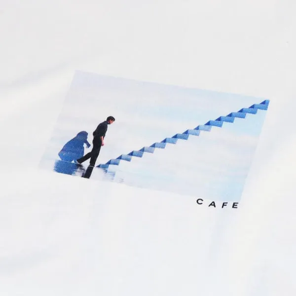 Skateboard Cafe Was Nothing Real T-Shirt - White