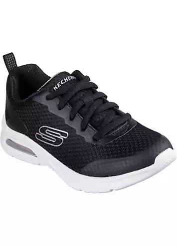 Skechers Boys Black Microspec Max Kaptix Trainers