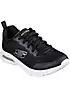 Skechers Boys Black Microspec Max Kaptix Trainers