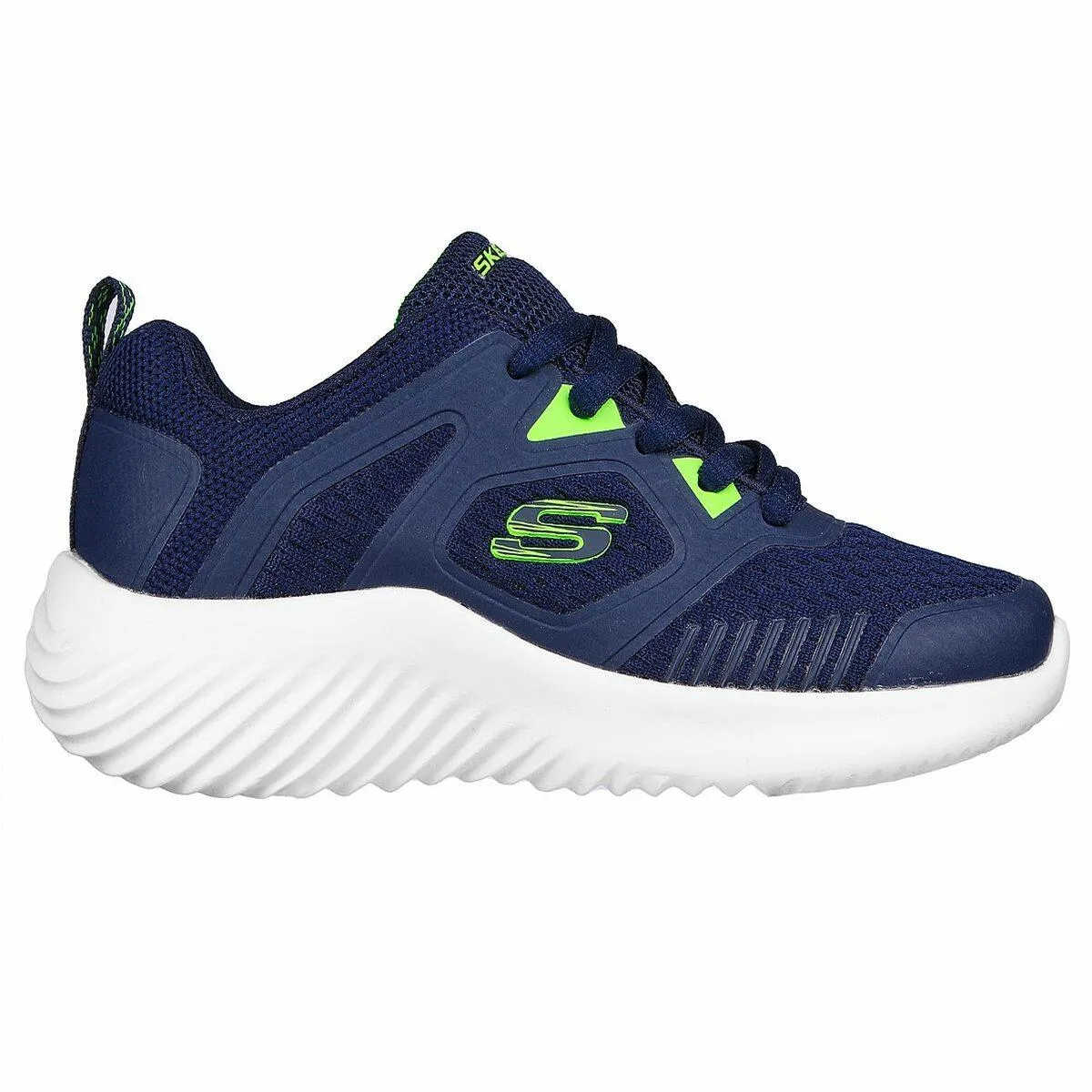 Skechers Kids Unisex Navy-Blue Sports Sneakers