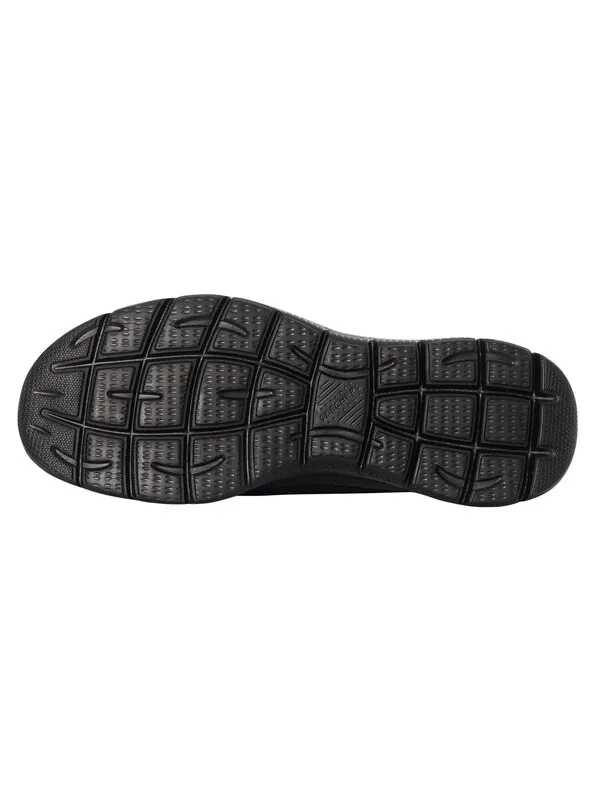 Skechers Slip-ins Summits High Range Trainers - Black/Black