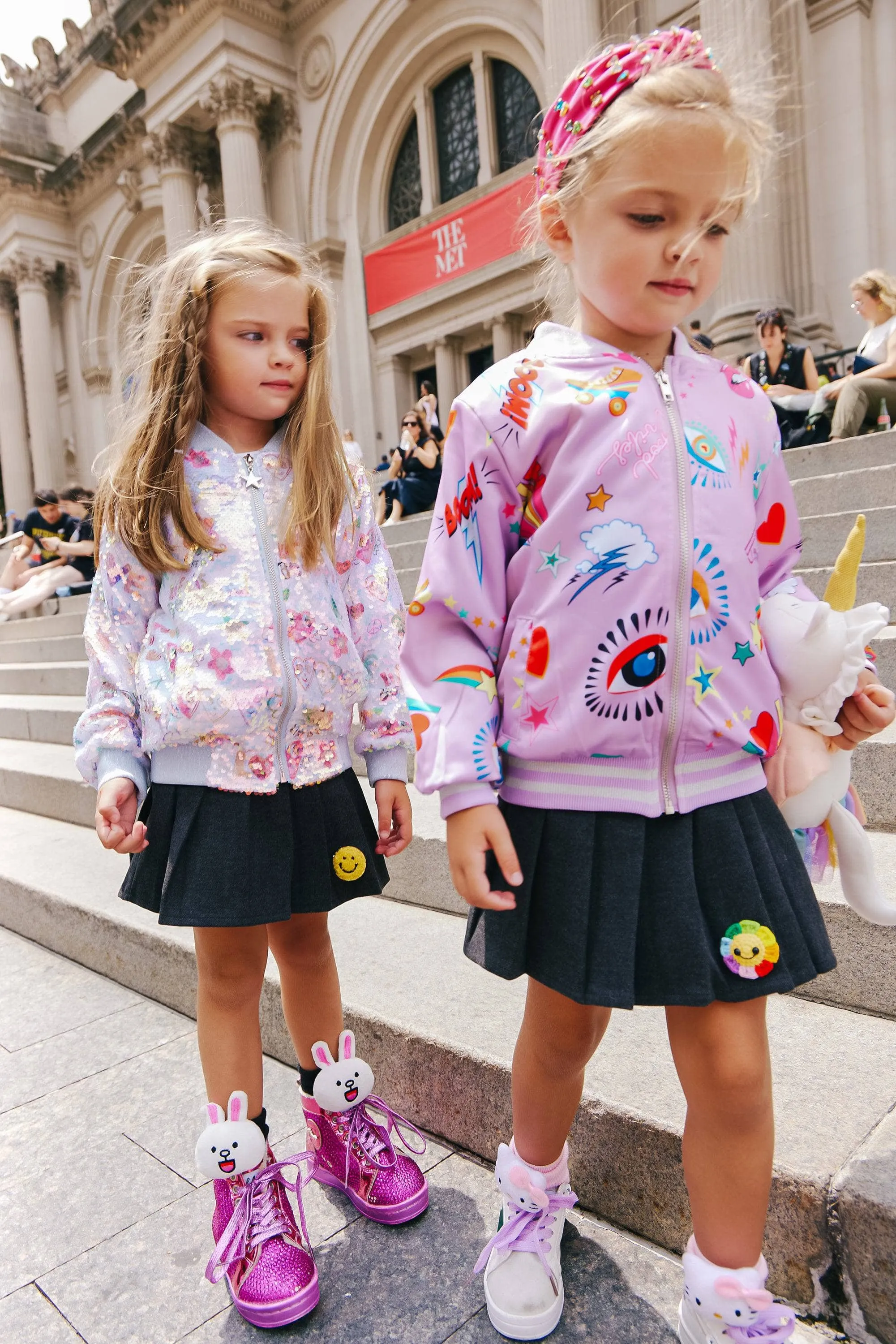 Smiley Emoji Tennis Skirt