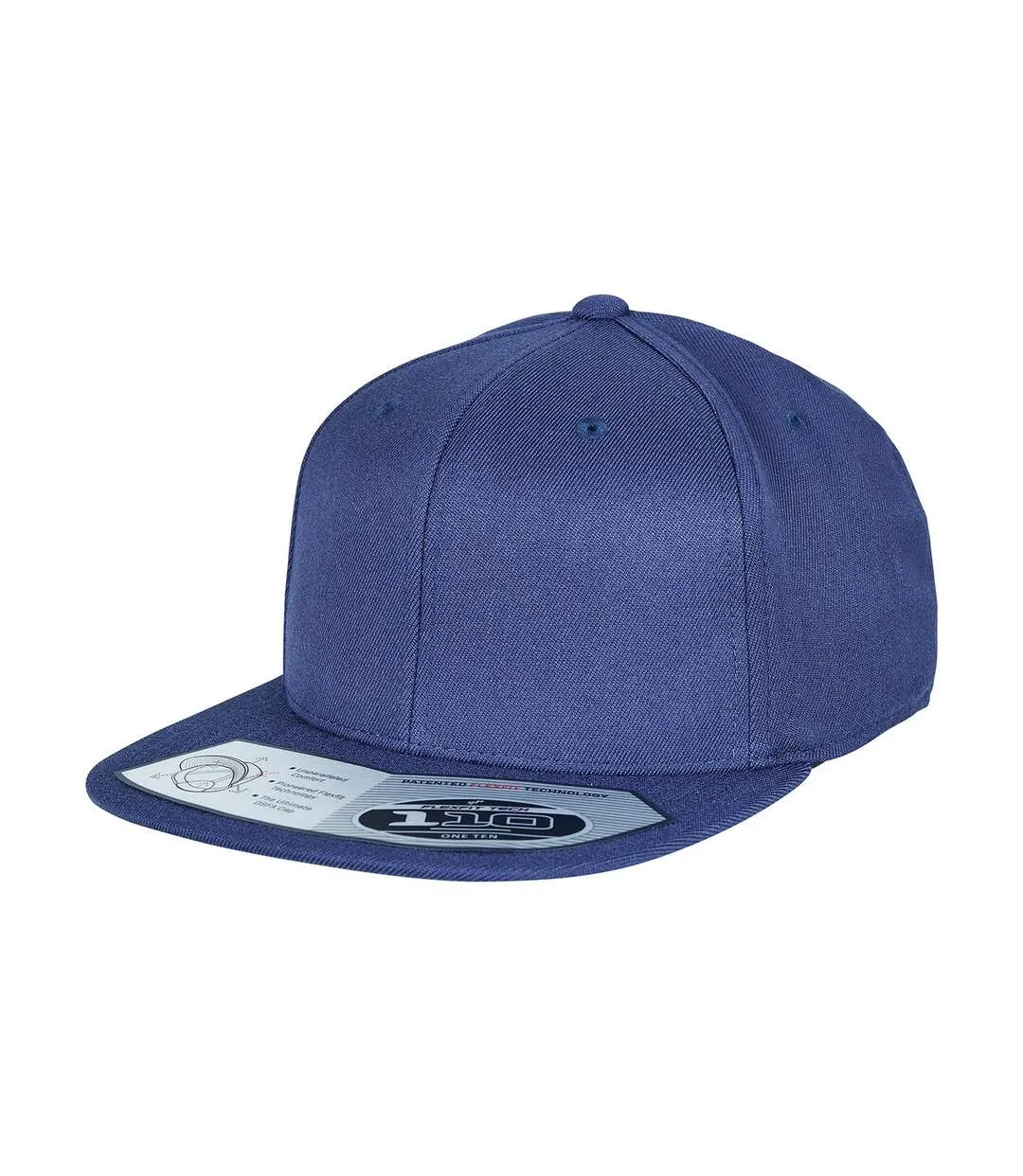 Snapback fitted baseball cap navy Flexfit