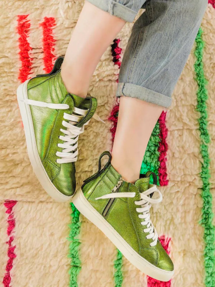 sneakers for women Green - PM001 Absinthe | PAUL MARIUS