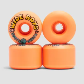 Snot Wide Boys 99A Skateboard Wheels Orange 56mm