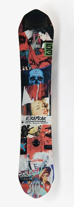 snowboard Capita Ultrafear 157 - Multicolor