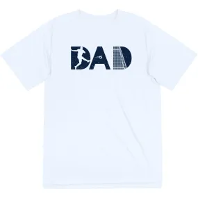 Soccer Short Sleeve Performance Tee - Soccer Dad Silhouette 