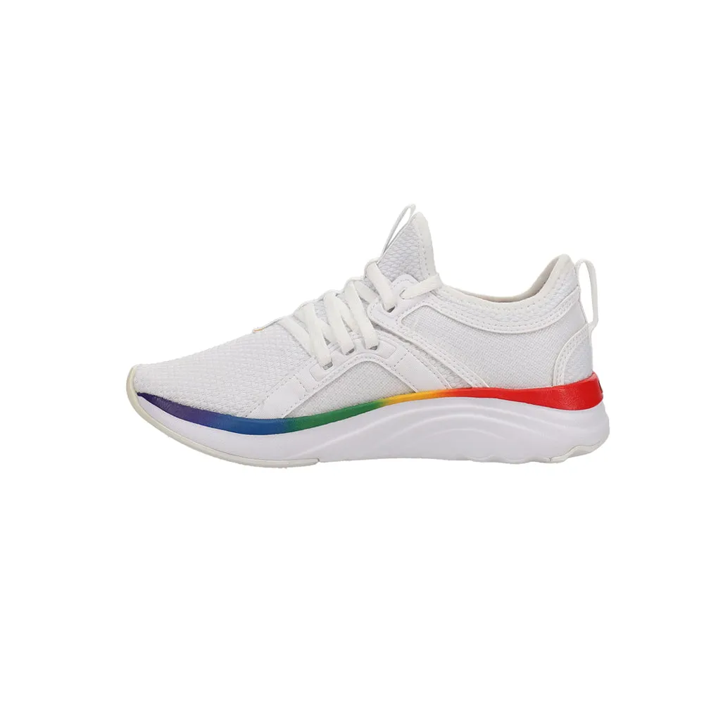 Softride Sophia Rainbow Lace Up Sneakers (Big Kid)