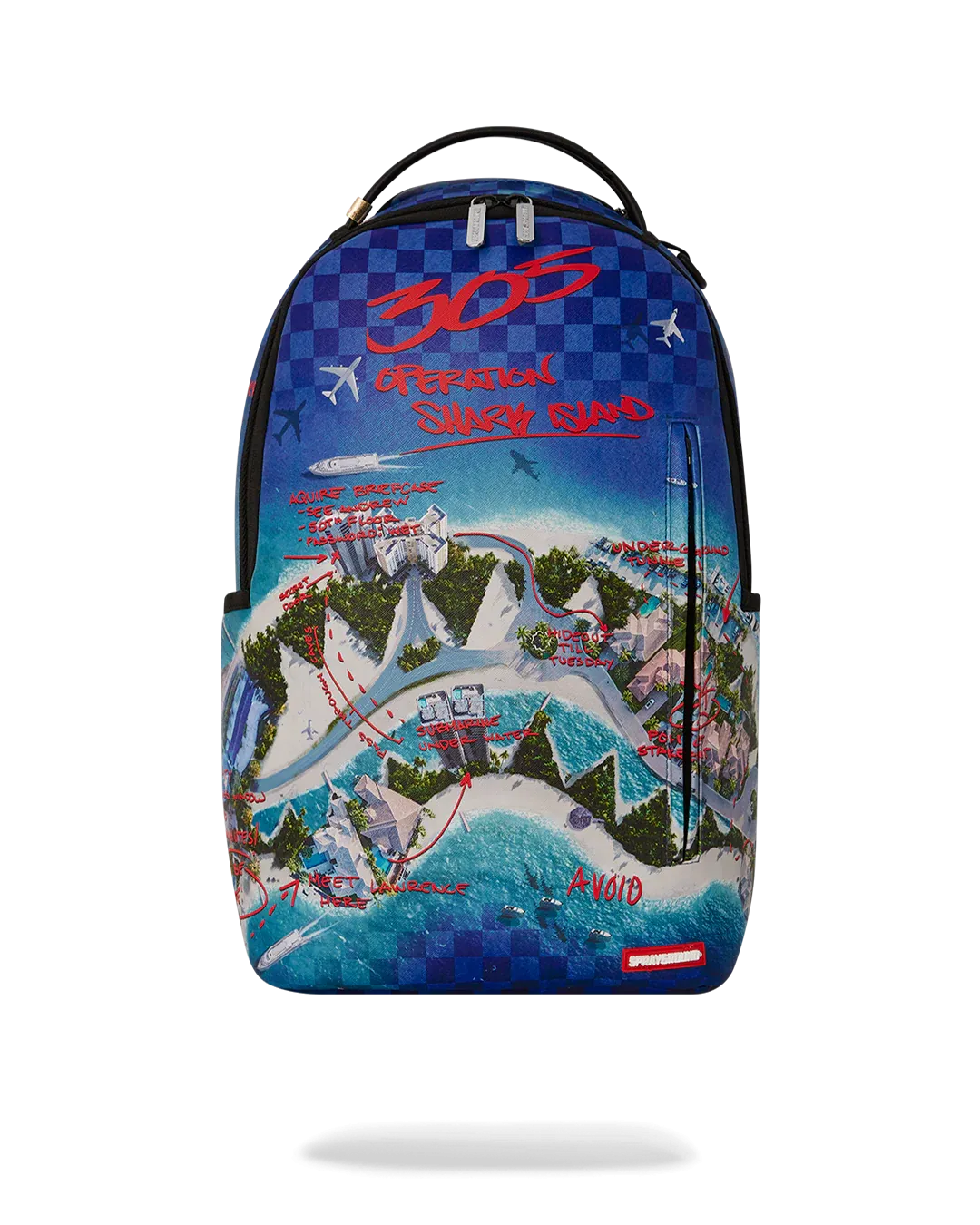 Sprayground 305 Shark Island Bank Heist Backpack