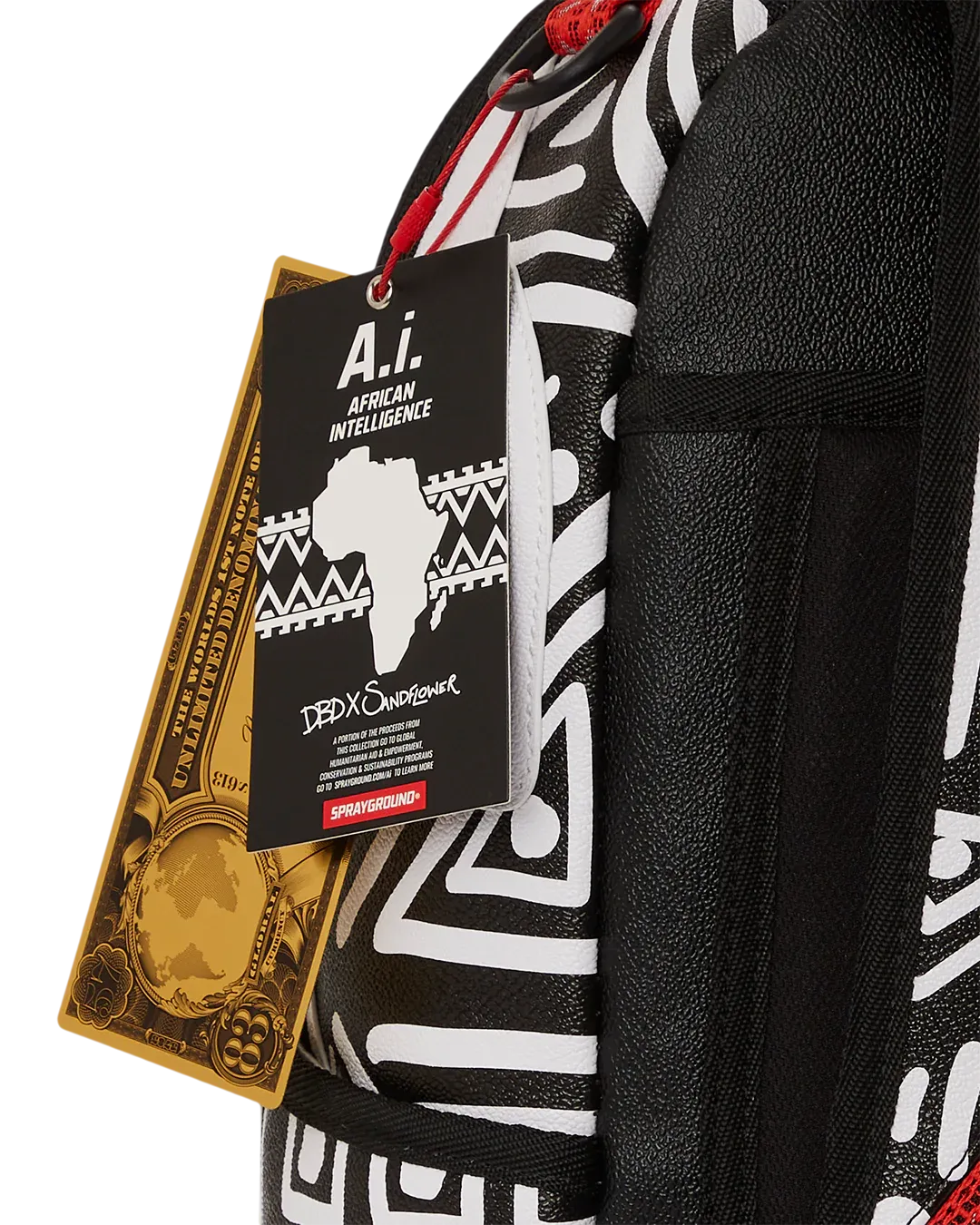 Sprayground A.I.8 African Intelligence Backpack