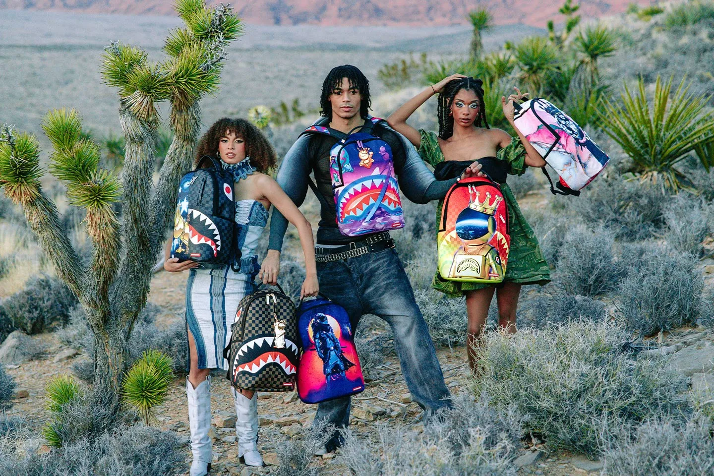 Sprayground Astromane As The World's Largest Zipper Pulley Backpack