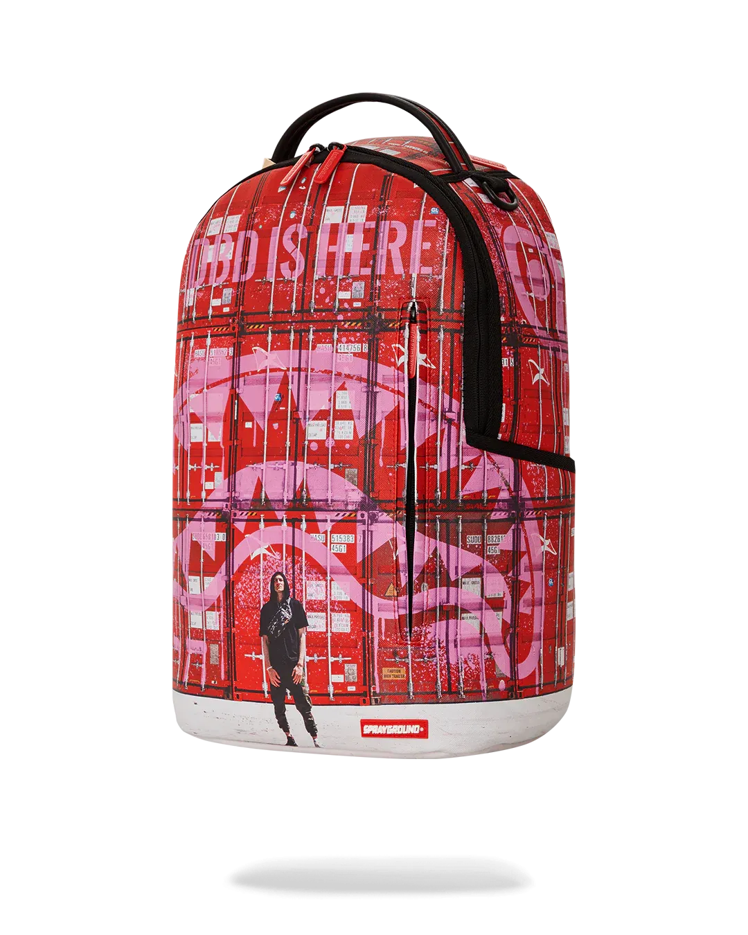 Sprayground Containers Backpack Red