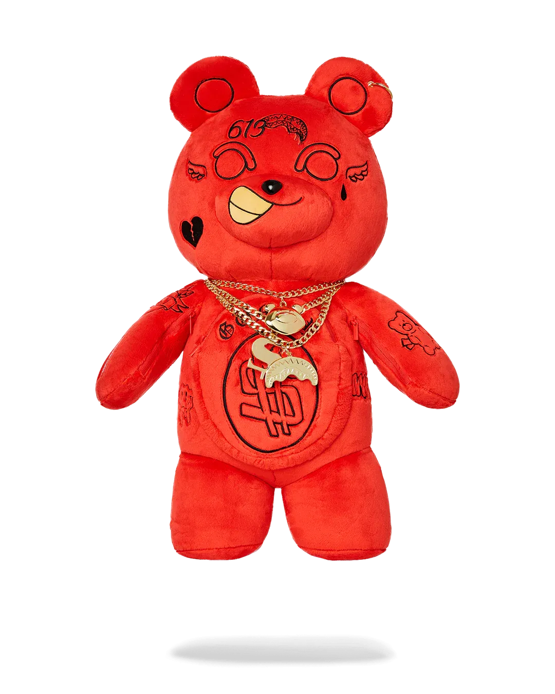 Sprayground Diablo Plush Teddybear Backpack