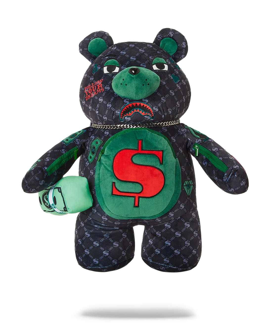 Sprayground Dinero Moneybear Teddybear Backpack