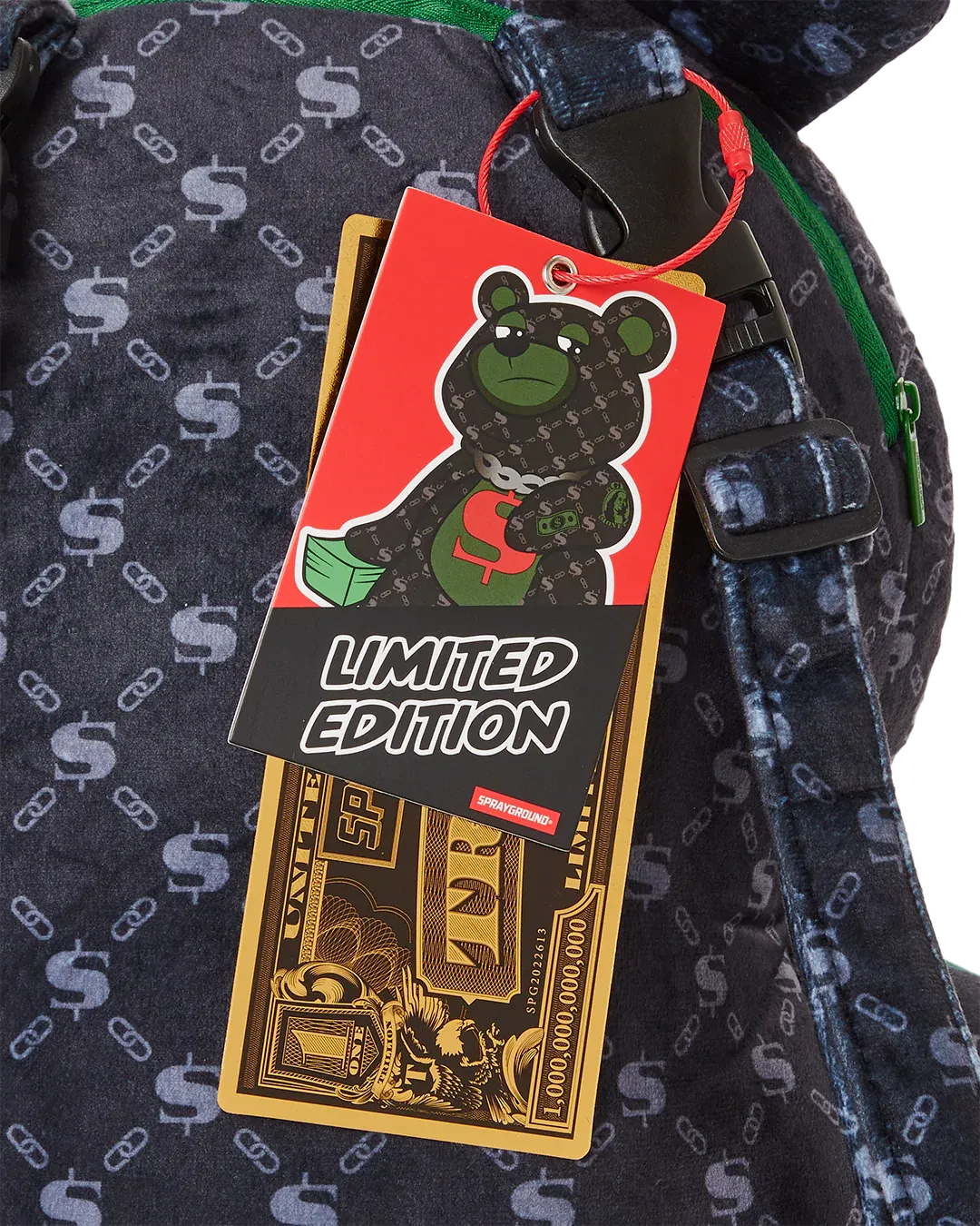 Sprayground Dinero Moneybear Teddybear Backpack