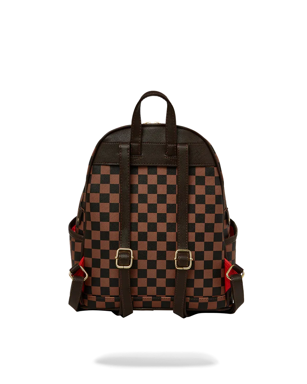 Sprayground Exterior Gold Zip Pocket Sharks in Paris Savage Backpack