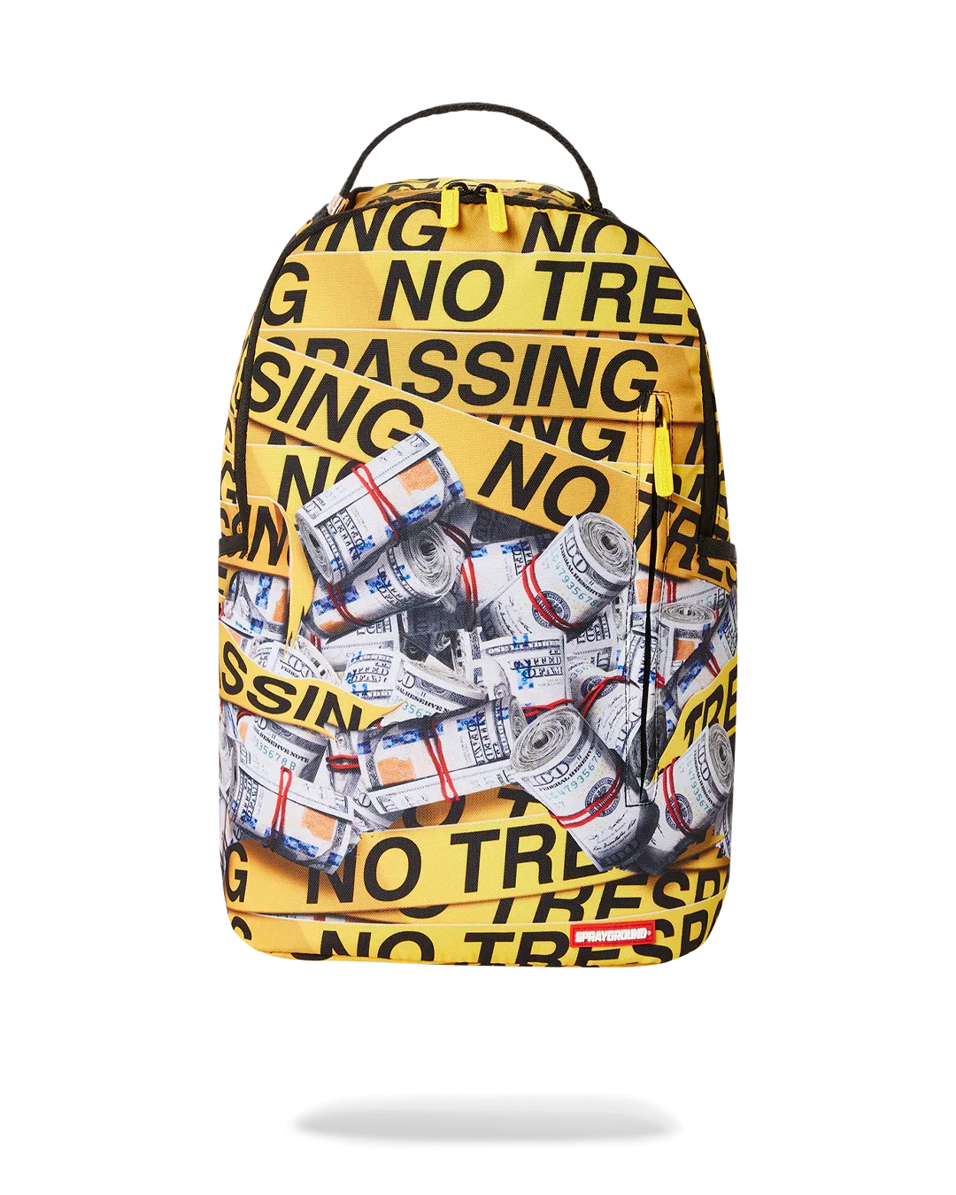 Sprayground No Trespassing Money Stashed Backpack