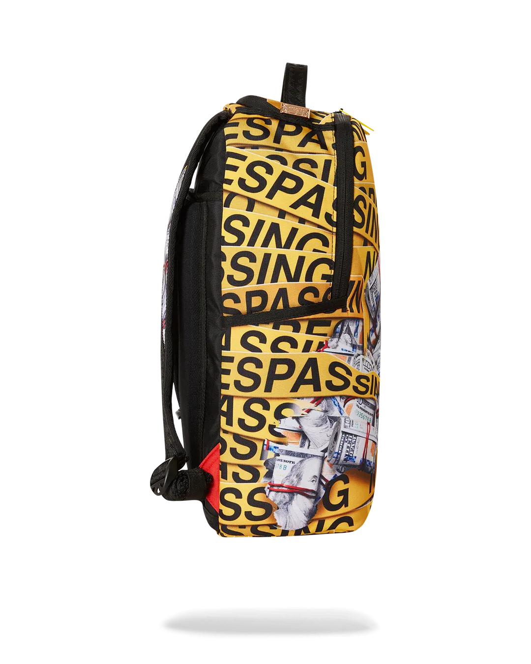 Sprayground No Trespassing Money Stashed Backpack