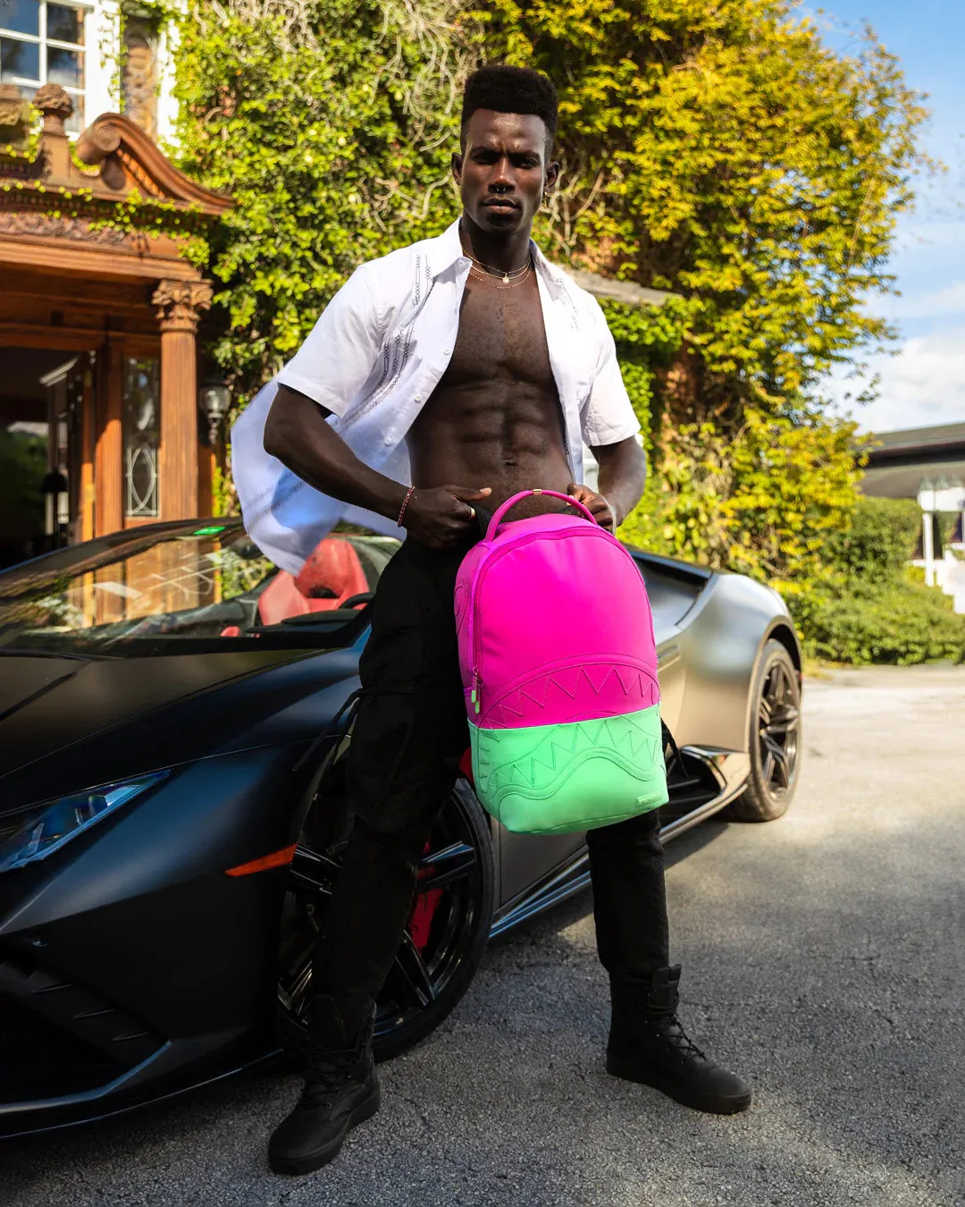 Sprayground Pink Lust Backpack