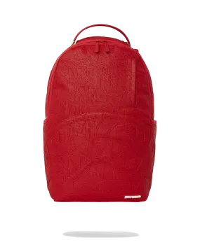 Sprayground Red Scribble Backpack Red