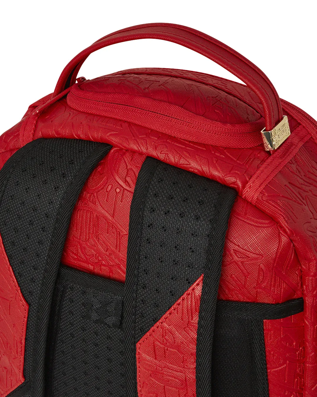 Sprayground Red Scribble Backpack Red