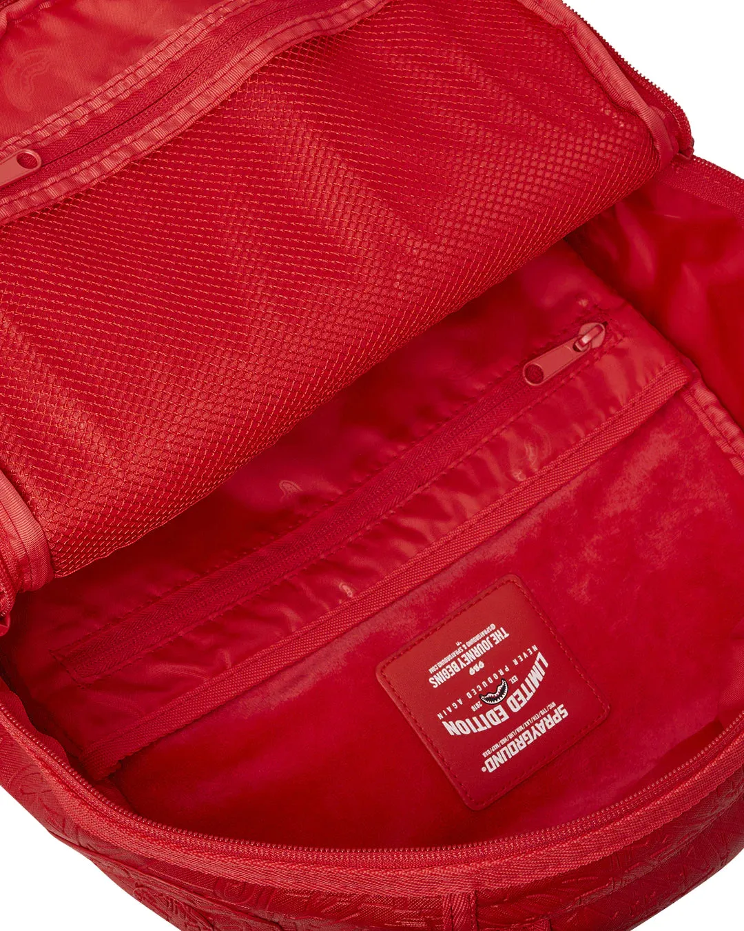 Sprayground Red Scribble Backpack Red