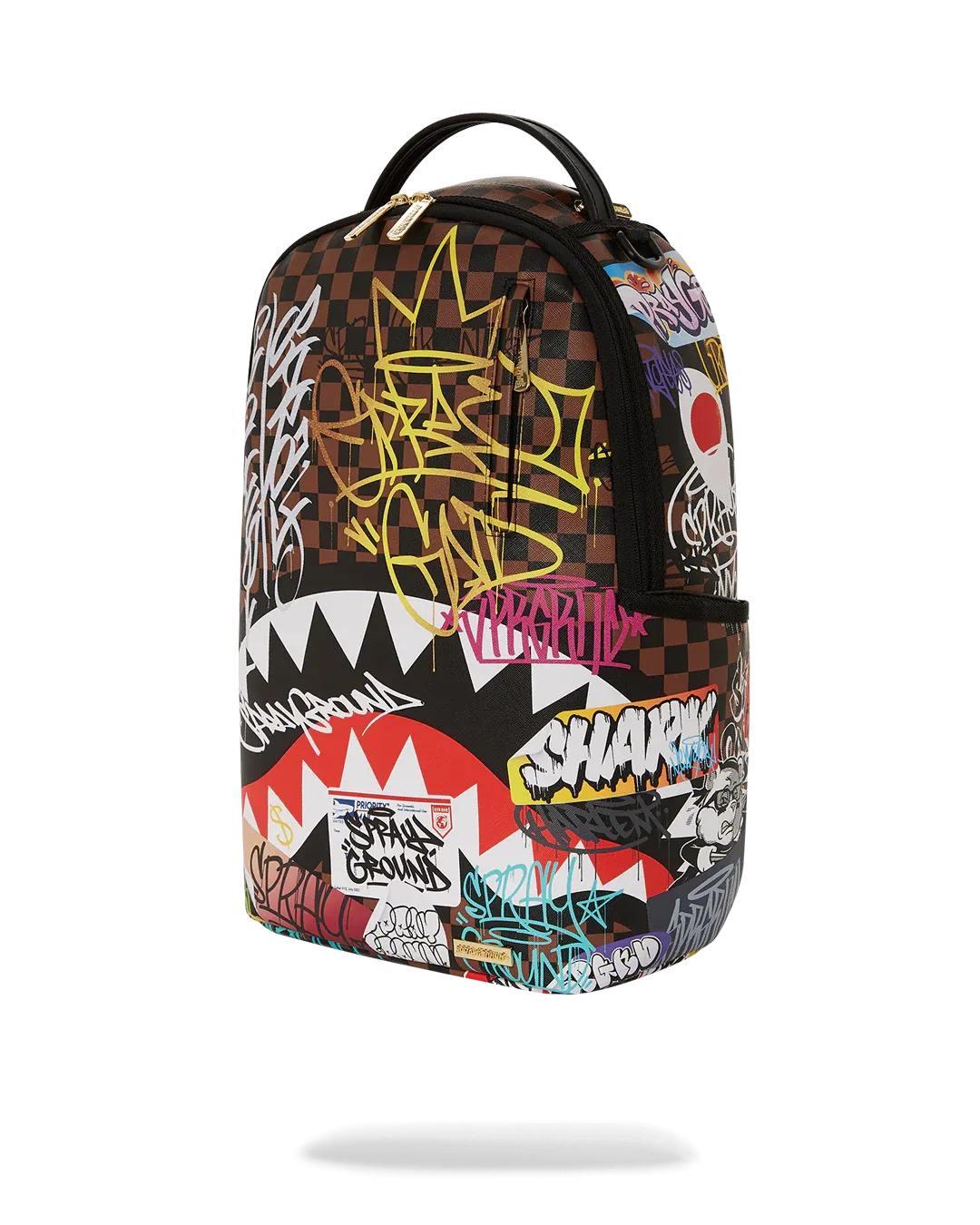 Sprayground Tagged Up Sharks in Paris Backpack