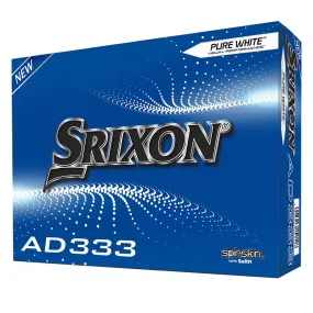 Srixon AD333 Golf Ball White