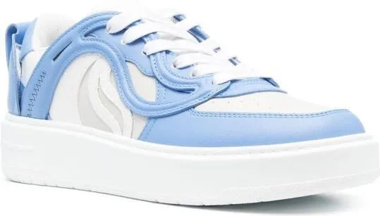 Stella McCartney colour-block low-top sneakers Blue