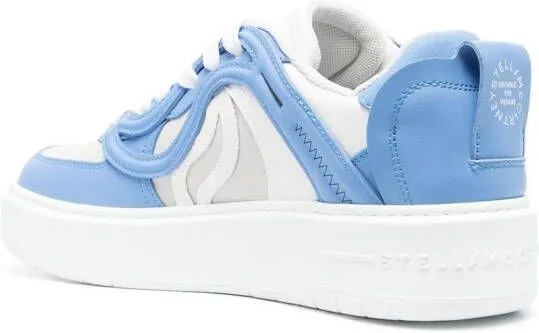 Stella McCartney colour-block low-top sneakers Blue