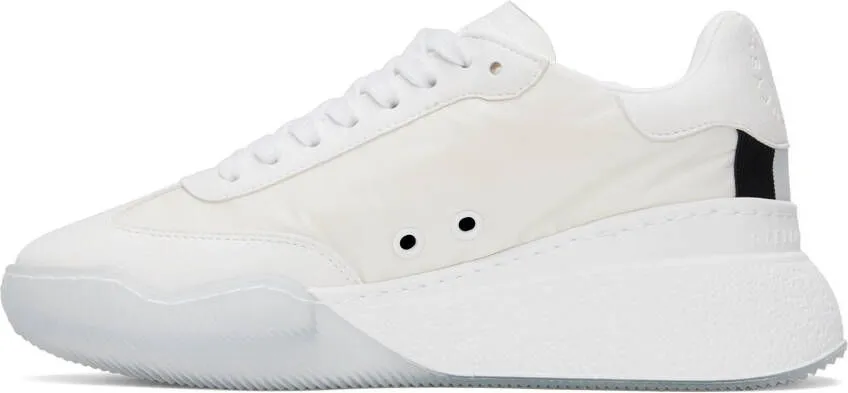 Stella McCartney White Loop Twins I Sneakers