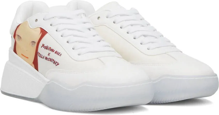 Stella McCartney White Loop Twins I Sneakers