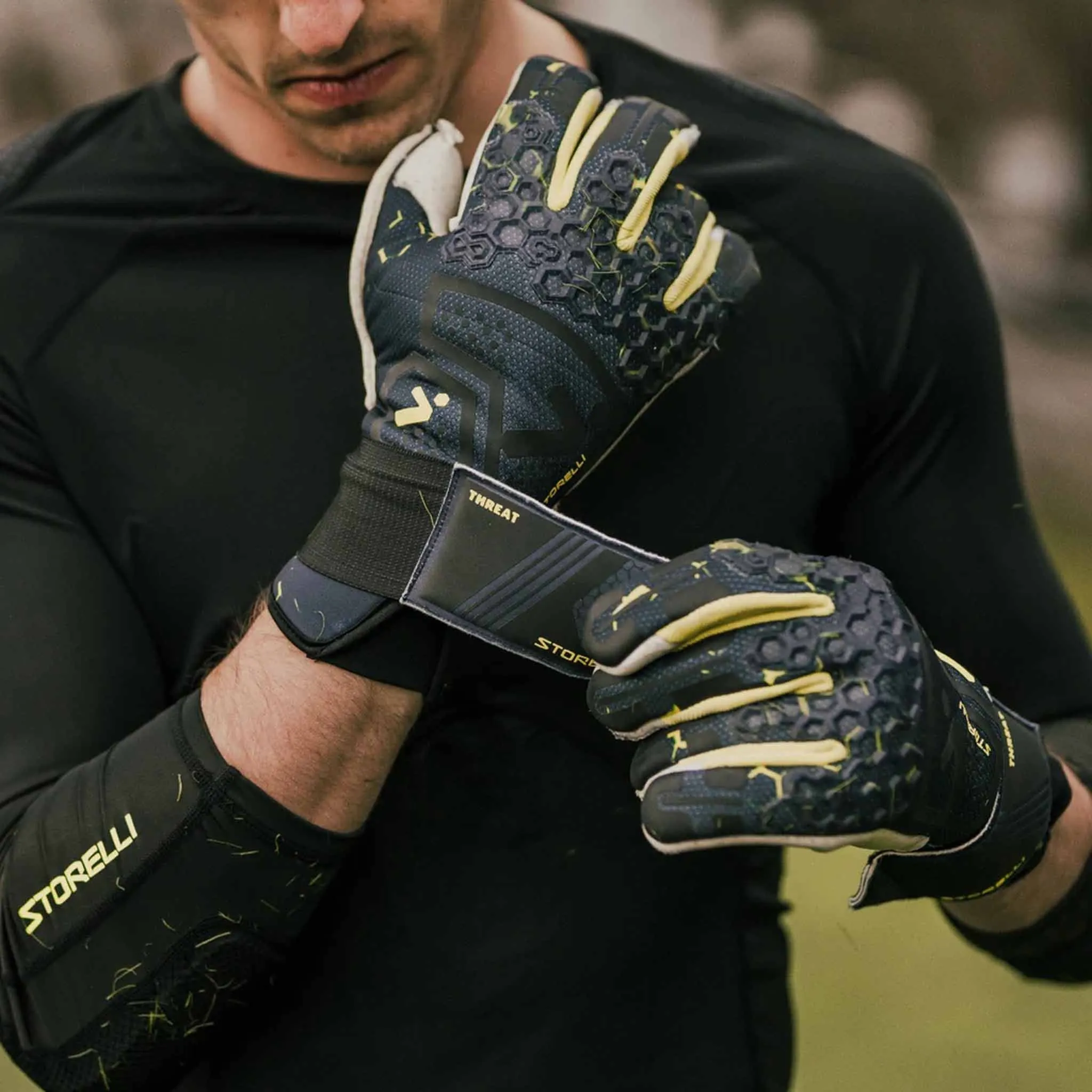 Storelli Silencer Threat gants de gardien de but de soccer