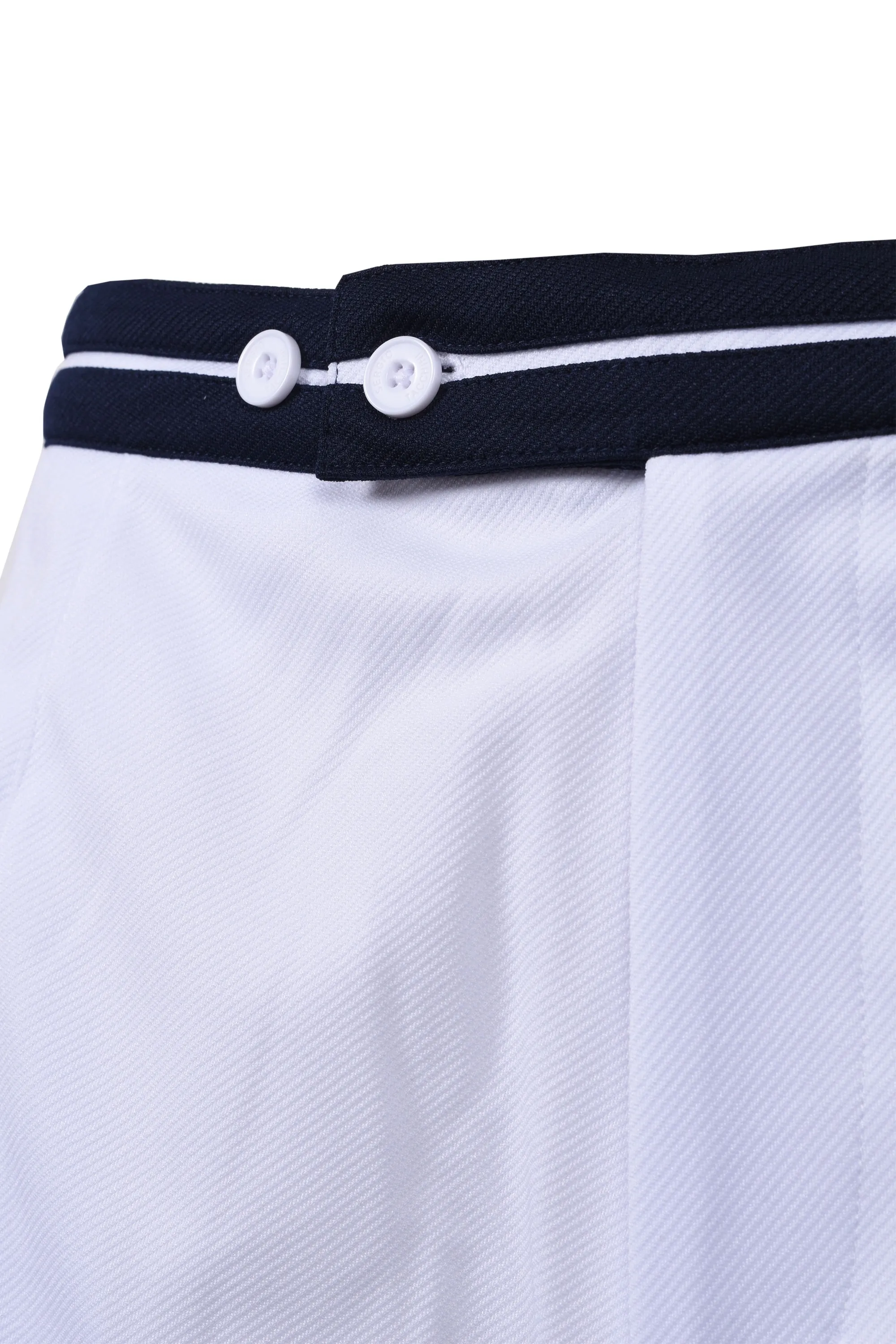 Supermac Tennis Shorts White/Clear Sky