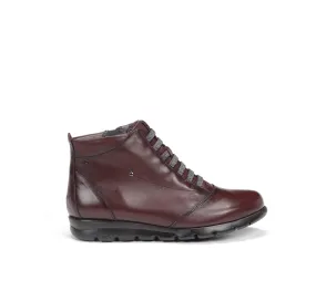 SUSAN F0356 Burgundy Ankle Boot