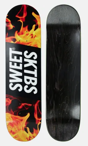 SWEET SKTBS Skateboard - Official Fire 8.0