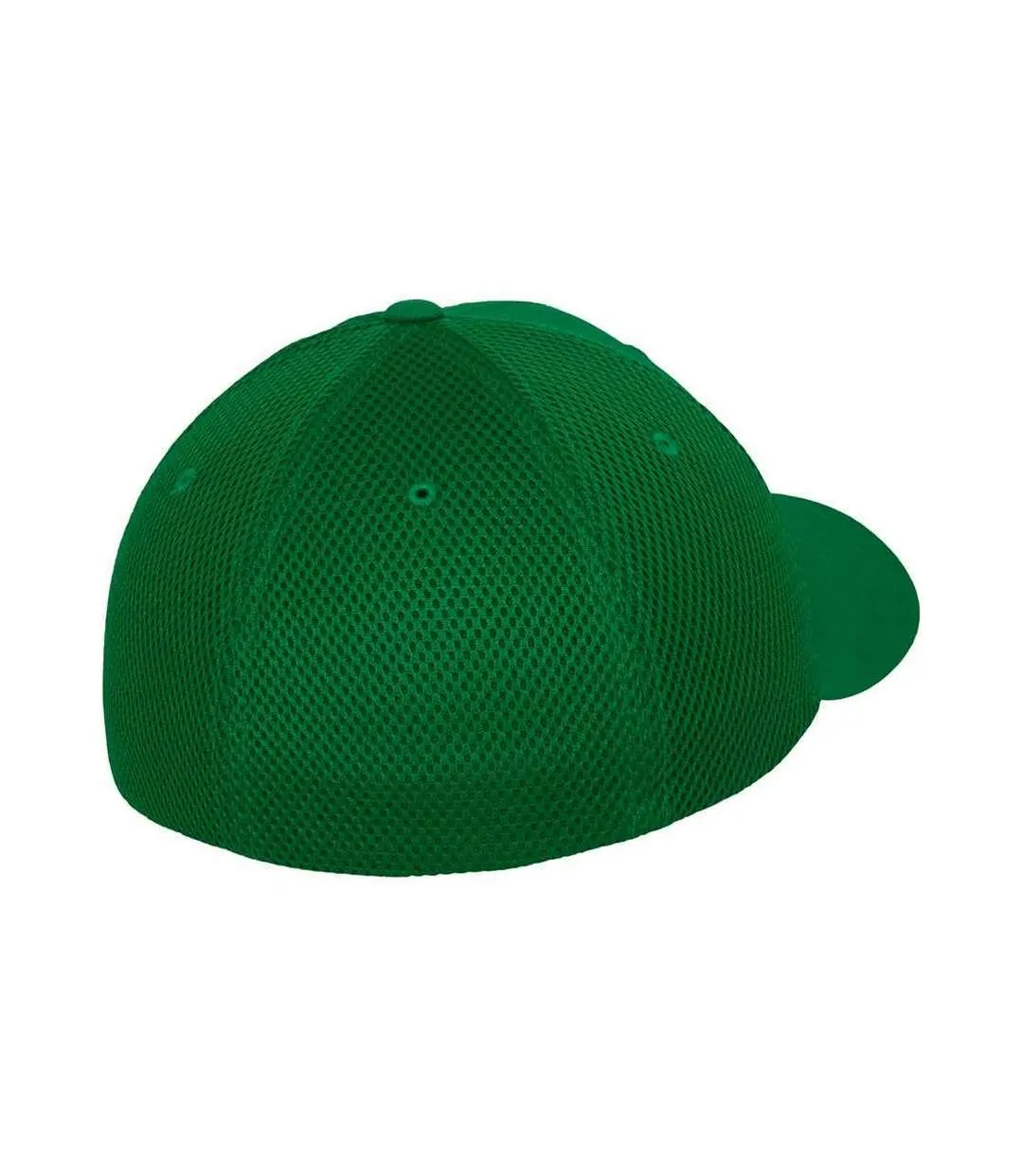 Tactel mesh panel baseball cap green Flexfit