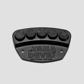 Tail Devil Skateboard Spark Plate Black