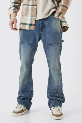 Tall Slim Rigid Flare Carpenter Jeans