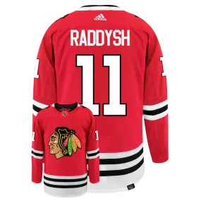 Taylor Raddysh Chicago Blackhawks Adidas Primegreen Authentic NHL Hockey Jersey     