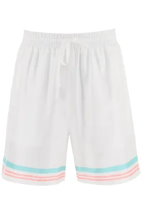 Tennis Club Silk Shorts