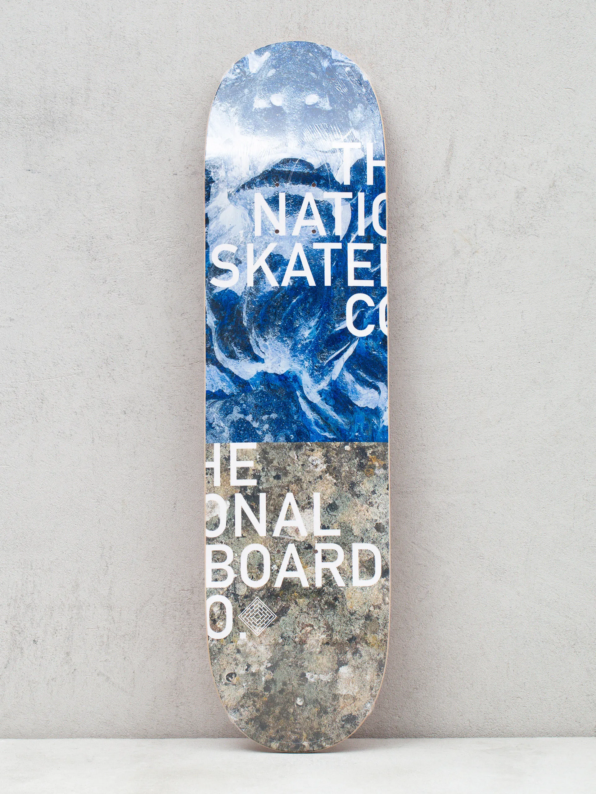 The National Skateboard Co Team Panthera Deck (blue/brown)