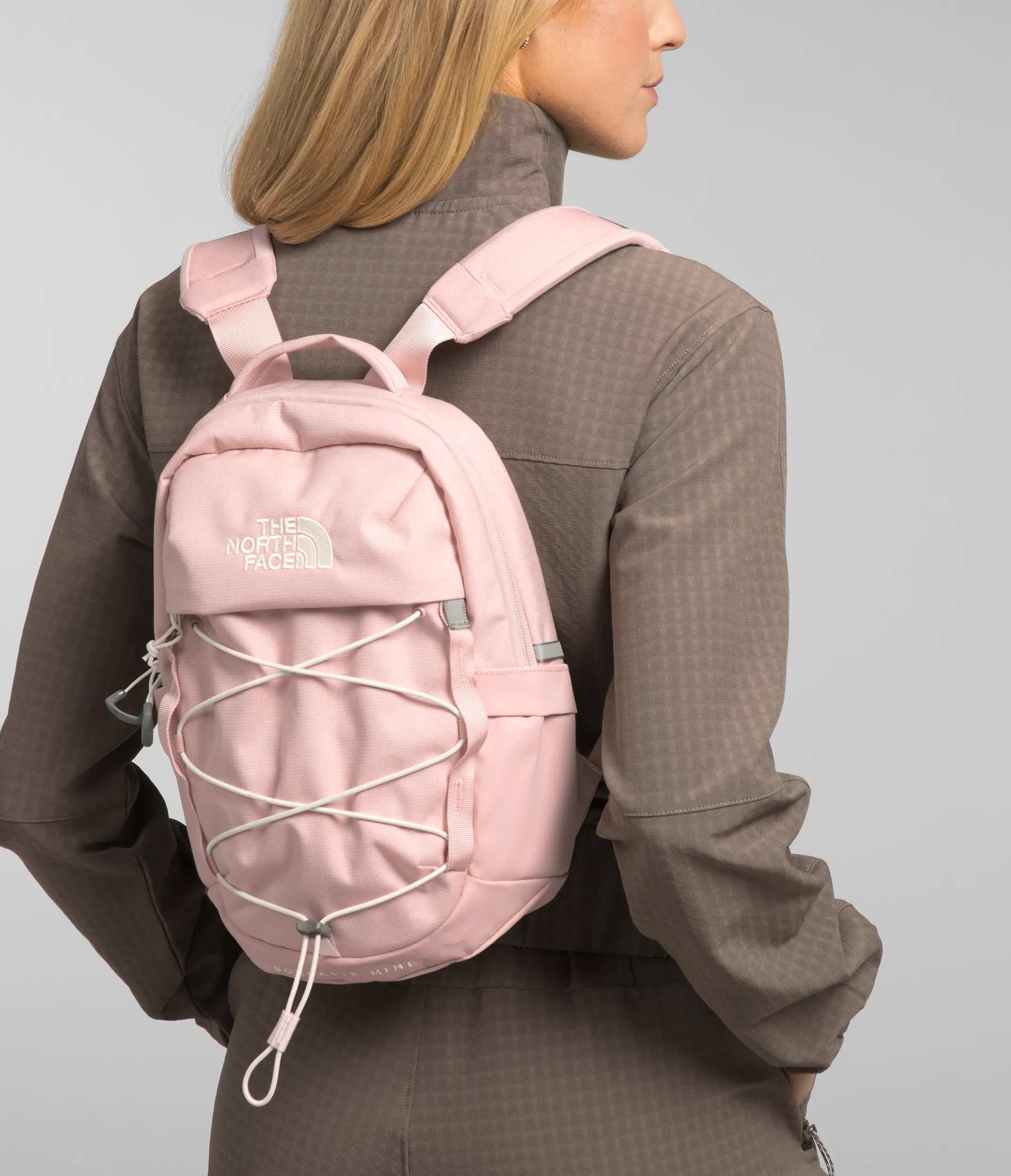 The North Face Borealis Mini Backpack Pink Moss Dark Heather