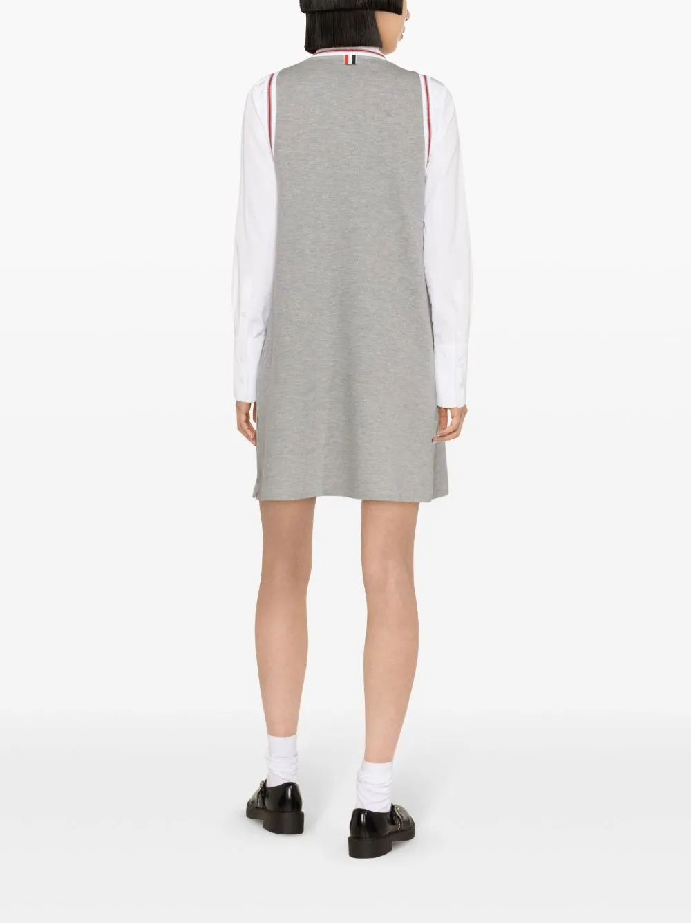 Thom Browne    Thom Browne Rwb Cotton Tennis Dress