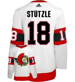 Tim Stutzle Ottawa Senators Adidas Authentic Away 2020 NHL Hockey Jersey     