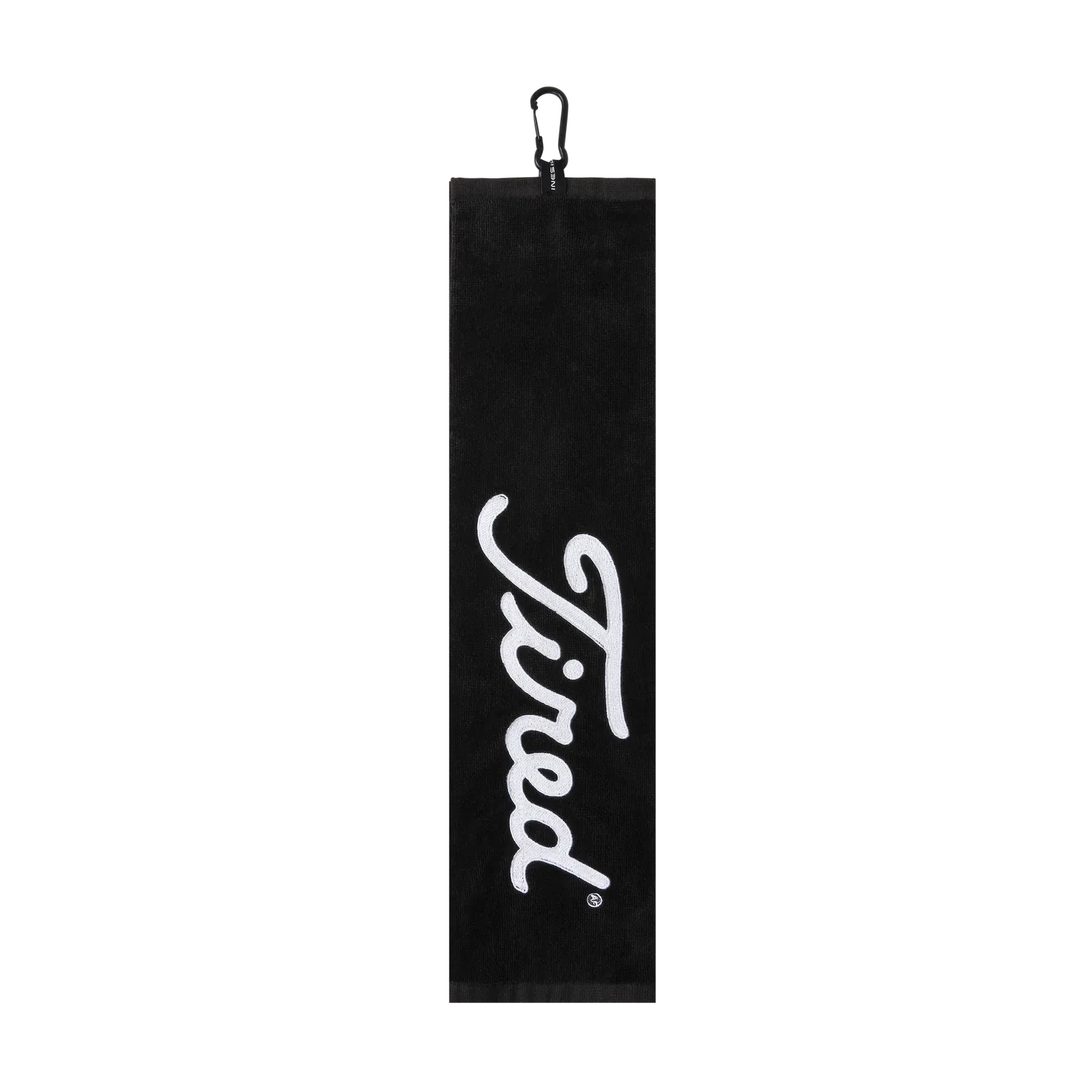 TIRED GOLF TOWEL // BLACK