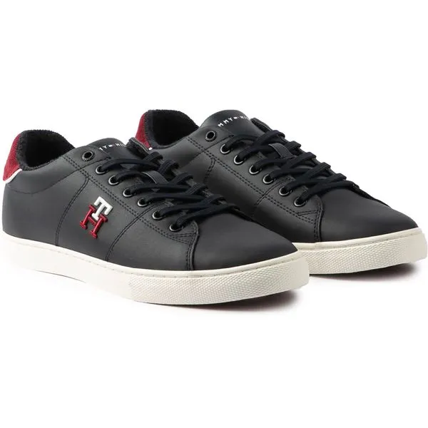 Tommy Hilfiger Core Corporate Leather Trainers